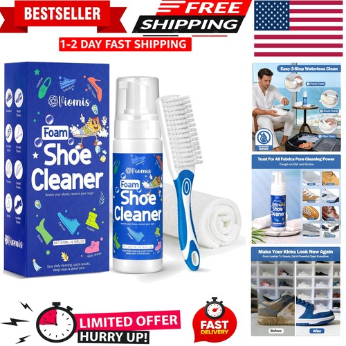 Sneaker cleaner foam - sneaker, fl
